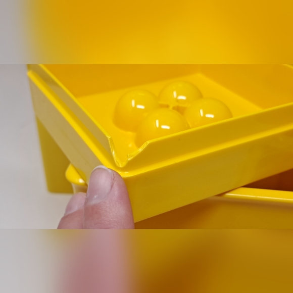 Vintage Dansk Gourmet Design Yellow Canister Set - Picture 4 of 7